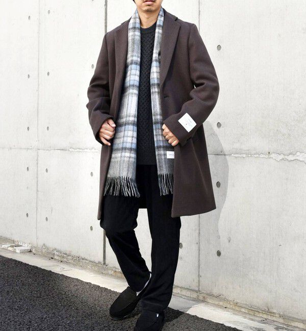 SHIPS any「SHIPS any: FUTURE MELTON チェスター コート 23AW◇」|チェスターコート|