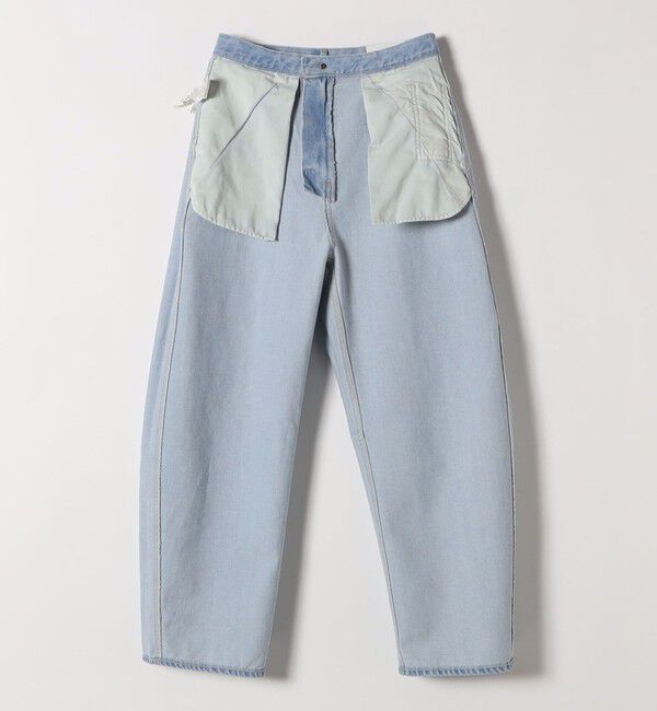 SHIPS any「《一部追加予約》SHIPS any:〈洗濯機可能〉コクーンペインター デニムパンツ［SHIPS any DENIM］」|デニム|