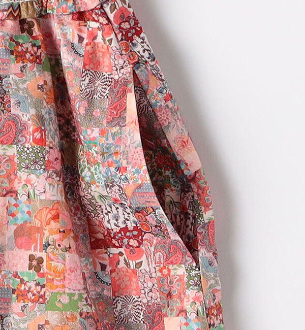 SHIPS KIDS「SHIPS KIDS:100～130cm / リバティ ノースリーブ ワンピース」|ワンピース|