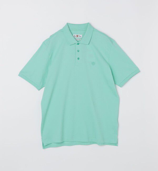 SHIPS「ALANPAINE: ショートスリーブ ピケ ポロシャツ」|Tシャツ・カットソー|スカイブルー