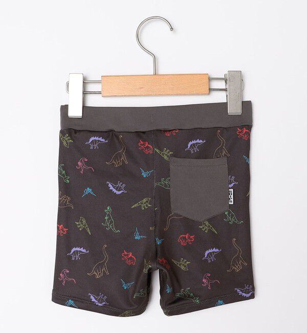 SHIPS KIDS「SHIPS KIDS:80～90cm / ダイナソー スイム ボクサー ショーツ」|ショーツ|