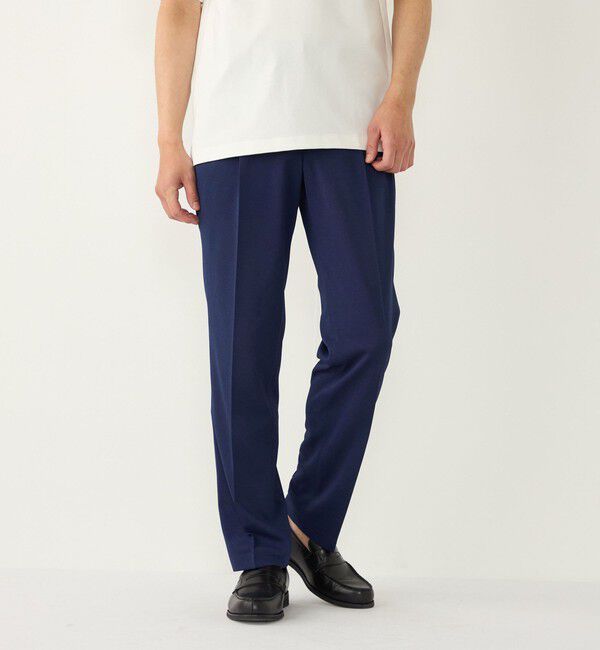 SHIPS Colors 「SHIPS Colors:〈速乾・接触冷感・洗濯機可能〉Breeze Cool(R) スラックス◇」|スラックス|ネイビー