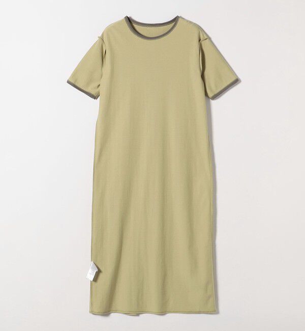 SHIPS any「SHIPS any:〈洗濯機可能〉バイカラー クルーネック TEE ワンピース」|ワンピース|
