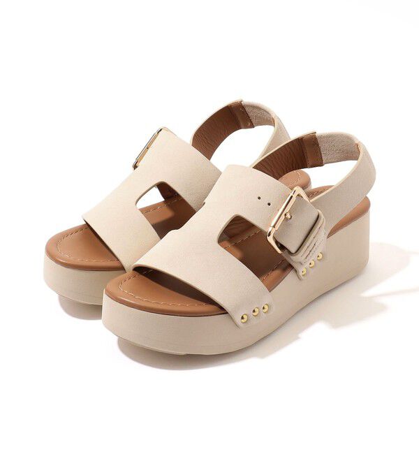 TOMORROWLAND GOODS「 CLAIRE CHARLOTTE Sophie Suede バックストラップサンダル」|サンダル|