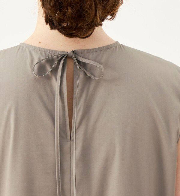 Ballsey「メランジツイードコンビ ノースリーブワンピース」|ワンピース|