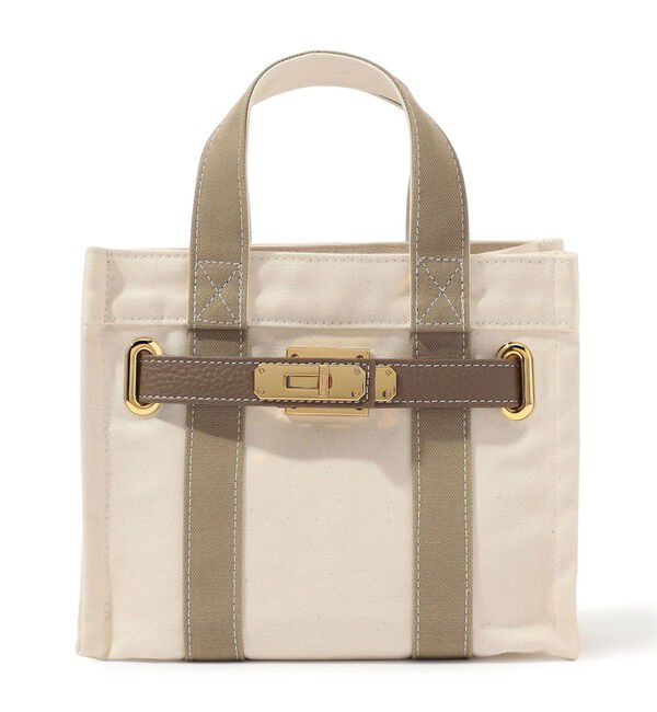 TOMORROWLAND GOODS「【別注】sita parantica FACING STITCH TOTE S ハンドバッグ」|トートバッグ|14 グレー系