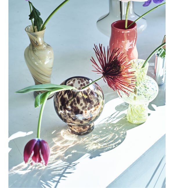journal standard Furniture「FLOWER VASE BALL LEOPARD　フラワーベース」|その他|