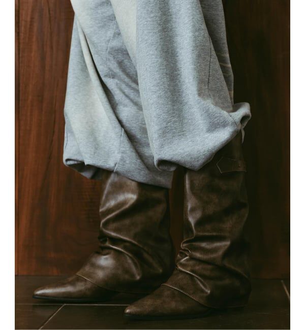 JOINT WORKS「Knuth Marf / クヌースマーフ western belted boots」|ロングブーツ|