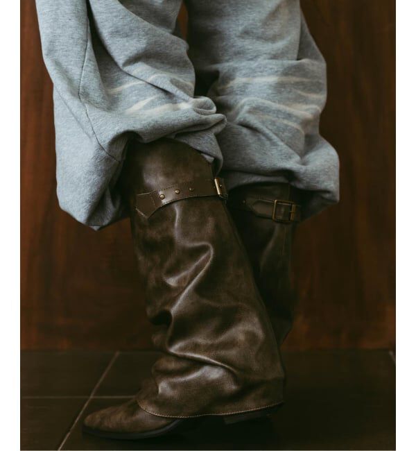 JOINT WORKS「Knuth Marf / クヌースマーフ western belted boots」|ロングブーツ|