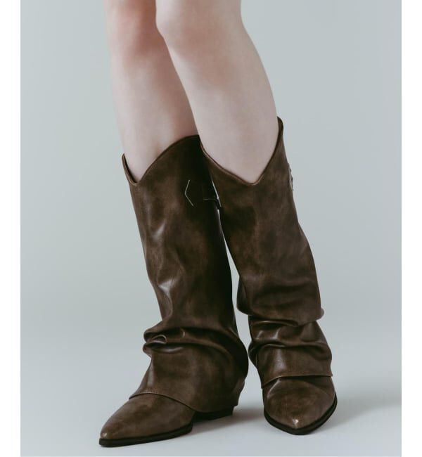 JOINT WORKS「Knuth Marf / クヌースマーフ western belted boots」|ロングブーツ|
