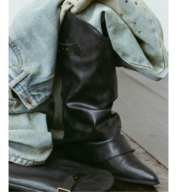 JOINT WORKS「Knuth Marf / クヌースマーフ western belted boots」|ロングブーツ|