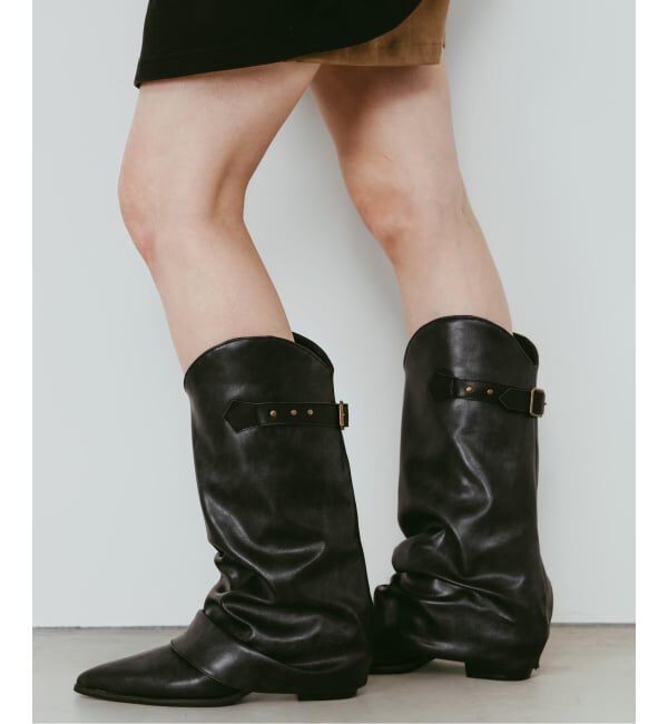 JOINT WORKS「Knuth Marf / クヌースマーフ western belted boots」|ロングブーツ|