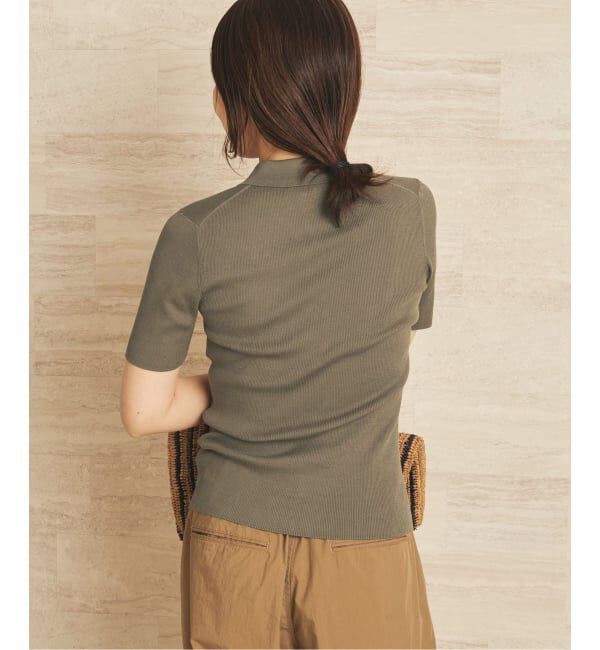 Plage「Collar Rib ニット」|ニット・セーター|
