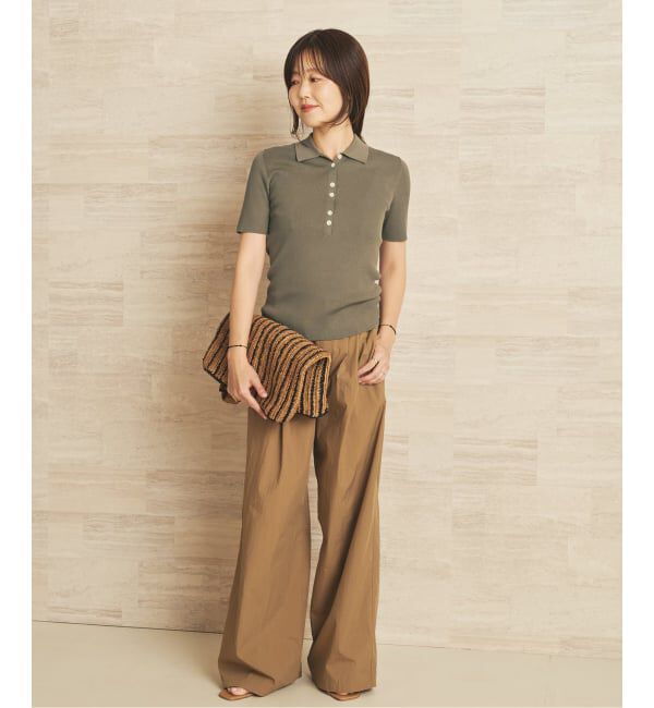 Plage「Collar Rib ニット」|ニット・セーター|