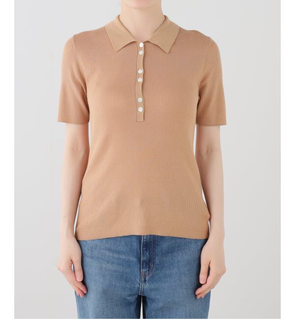 Plage「Collar Rib ニット」|ニット・セーター|
