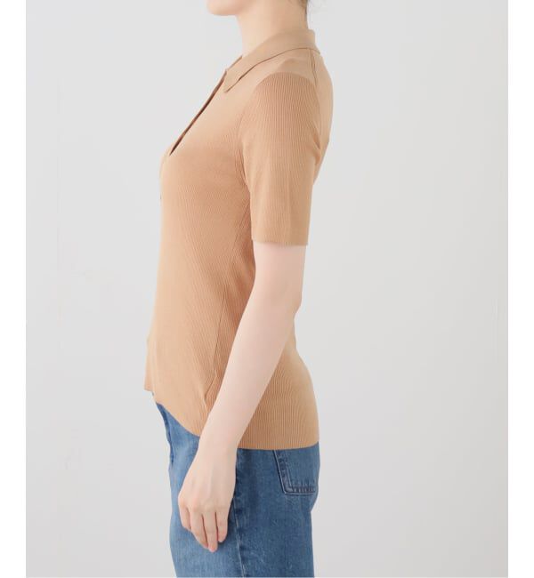 Plage「Collar Rib ニット」|ニット・セーター|