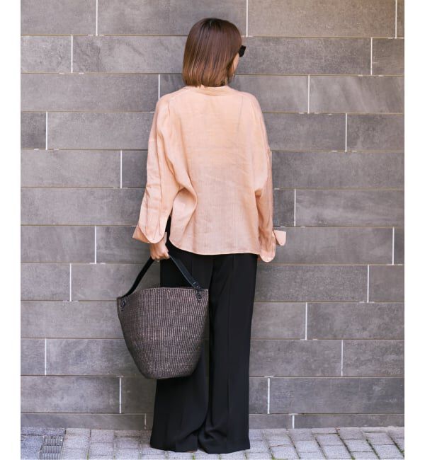 Plage「《追加》RAMIE LYOCELL CROPPED シャツ 3」|シャツ・ブラウス|