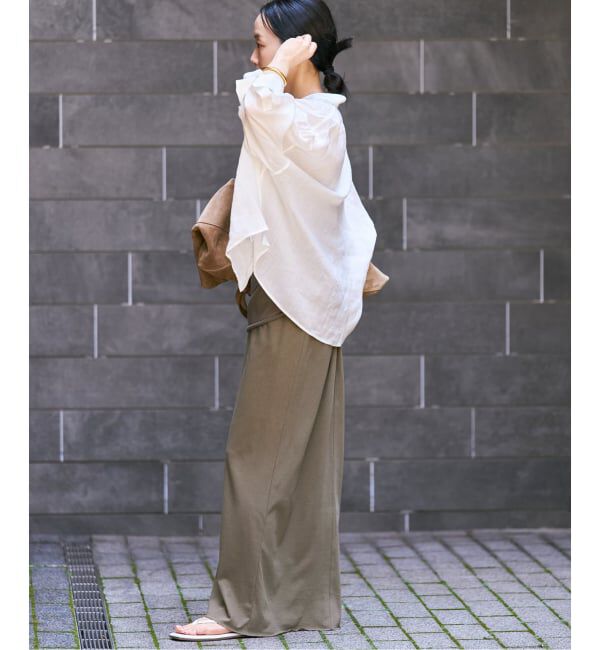 Plage「《追加》RAMIE LYOCELL CROPPED シャツ 3」|シャツ・ブラウス|