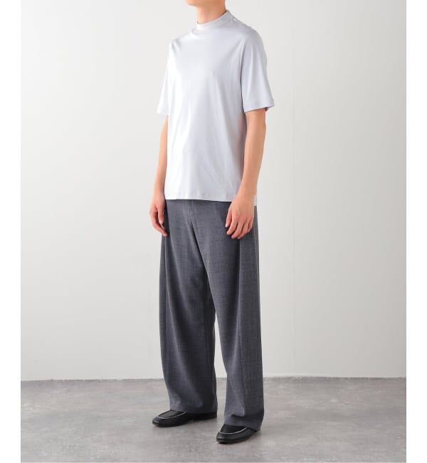 EDIFICE「nomiamo (ノミアモ) 別注 WDF モックネック Tシャツ」|Tシャツ・カットソー|