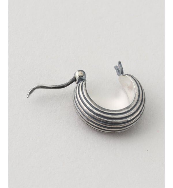 journal standard L'essage「OCUCCI/オクチ Pierce Hoop-stripe ピアス」|ピアス|