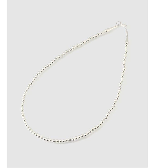 journal standard L'essage「ERICKA NICOLAS BEGAY ナバホパール 4mm/45cm ネックレス」|ネックレス|