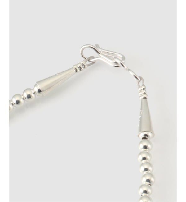 journal standard L'essage「ERICKA NICOLAS BEGAY ナバホパール 4mm/45cm ネックレス」|ネックレス|