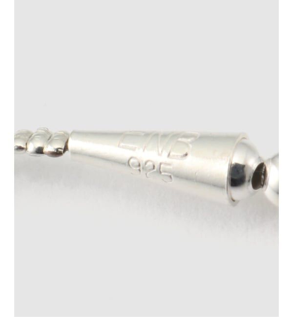 journal standard L'essage「ERICKA NICOLAS BEGAY ナバホパール 4mm/45cm ネックレス」|ネックレス|