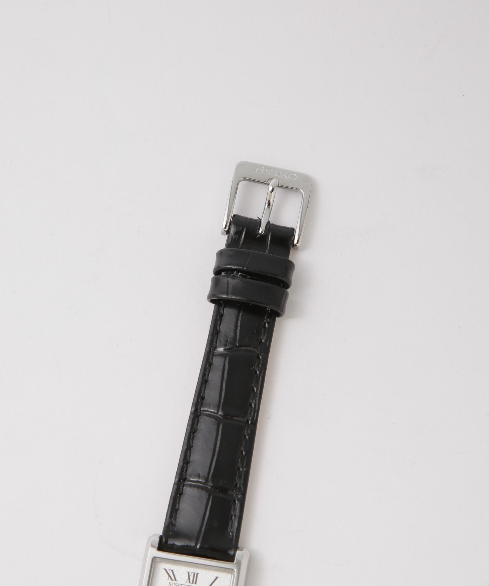 NANO universe「SEIKO/セイコー コラボレーション スクエア ブラック」|腕時計|