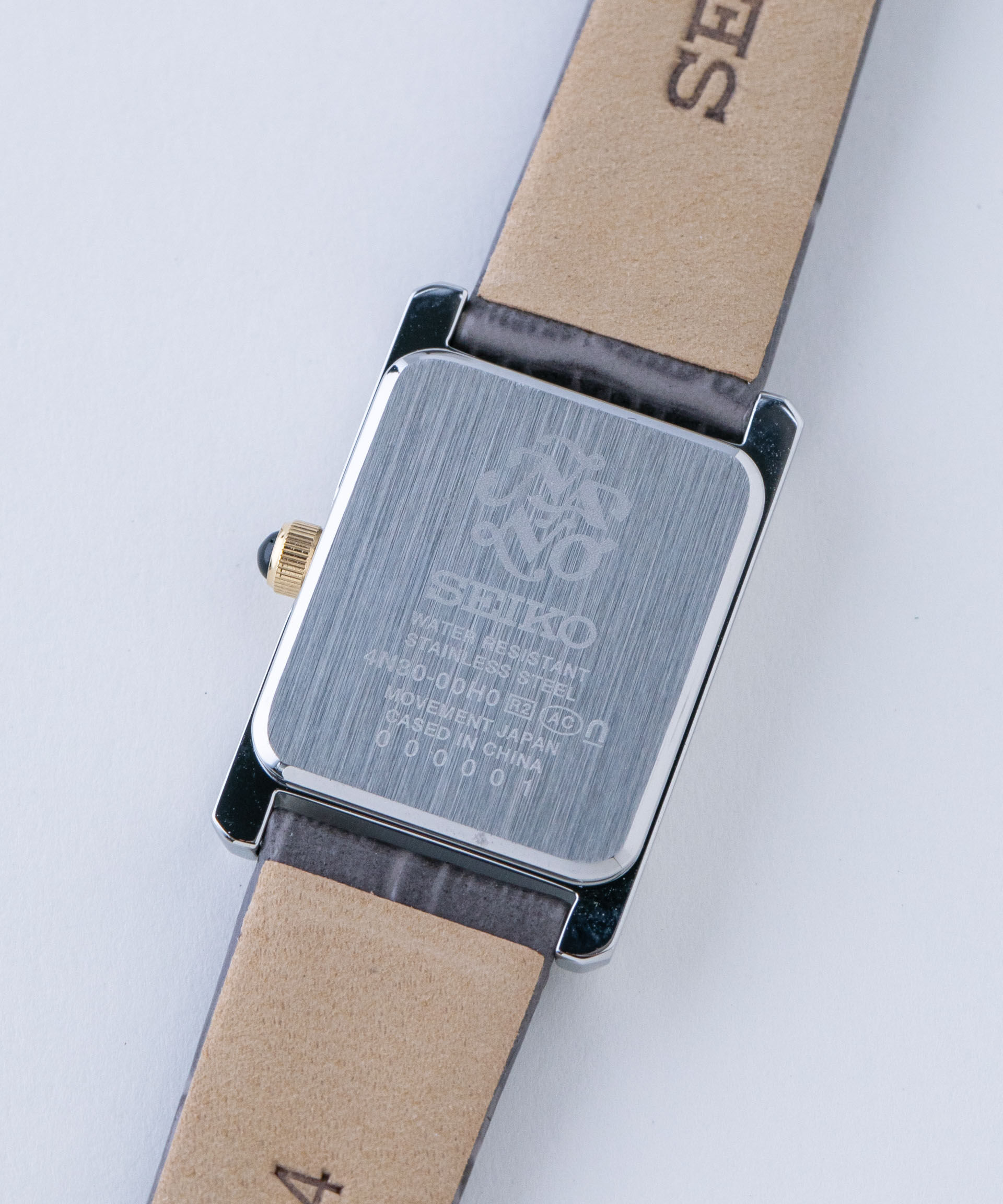 NANO universe「SEIKO/セイコー コラボレーション スクエア シルバー&times;グレー」|腕時計|