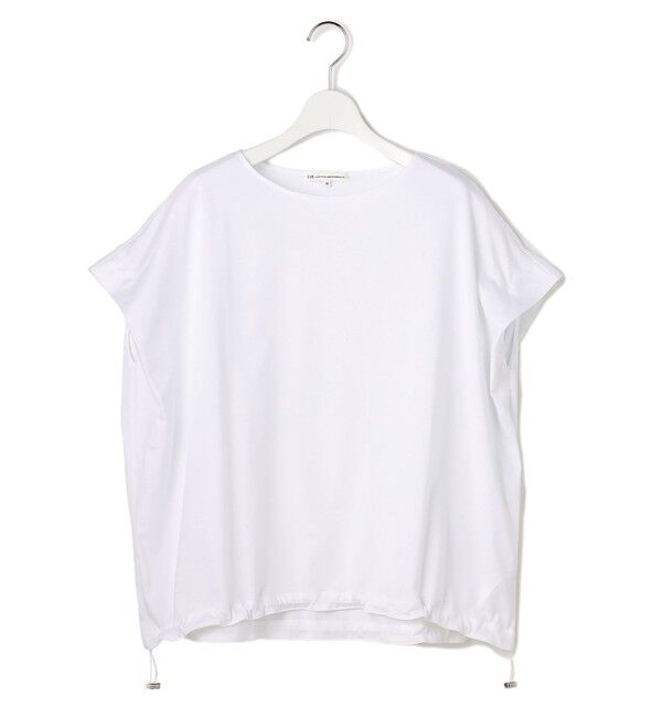 23区「シルキータッチ ドロスト カットソー」|Tシャツ・カットソー|ホワイト系