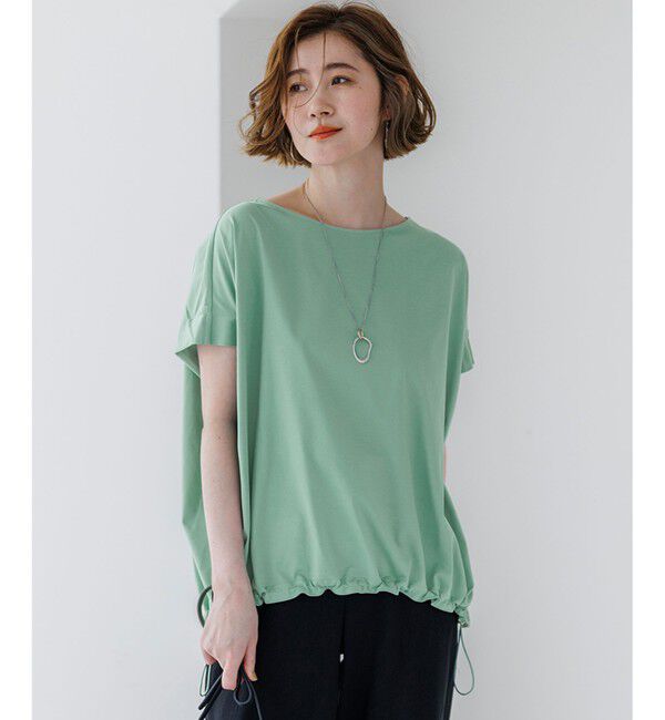 23区「シルキータッチ ドロスト カットソー」|Tシャツ・カットソー|ﾊﾟｲﾝｸﾞ