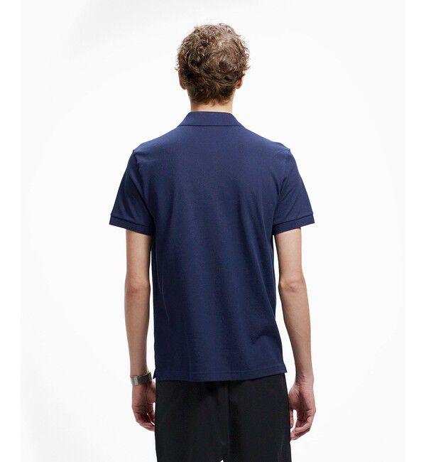 LACOSTE「ソリッド スリムフィット ストレッチポロシャツ（半袖）」|ポロシャツ|