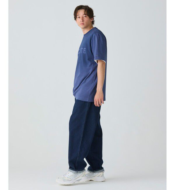 LACOSTE「グラデーション ステンシルブランドネームロゴTシャツ」|Tシャツ・カットソー|