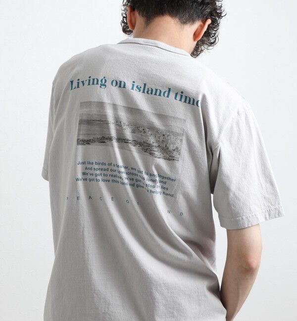 NOLLEY'S goodman「Photo T フォトグラフィック Tシャツ 26SS」|Tシャツ・カットソー|グレー系2