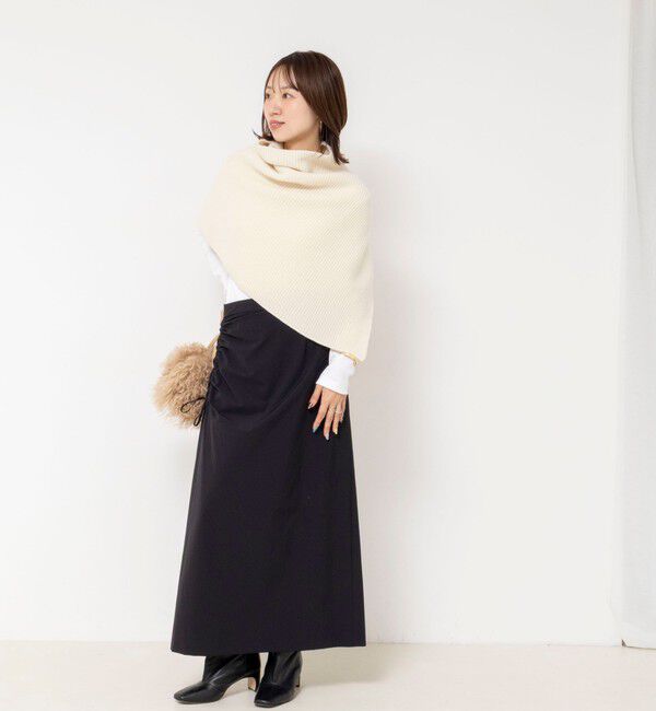 NOLLEY'S「【WEB＆一部店舗限定カラー】《手洗い可能》マルチWAYニットポンチョ」|ニット・セーター|