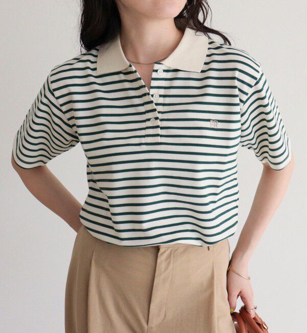 fredy emue「FR刺しゅうCOTTONポロシャツ」|ポロシャツ|
