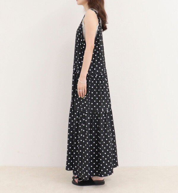 fredy emue「ドットノースリーブワンピース」|ワンピース|