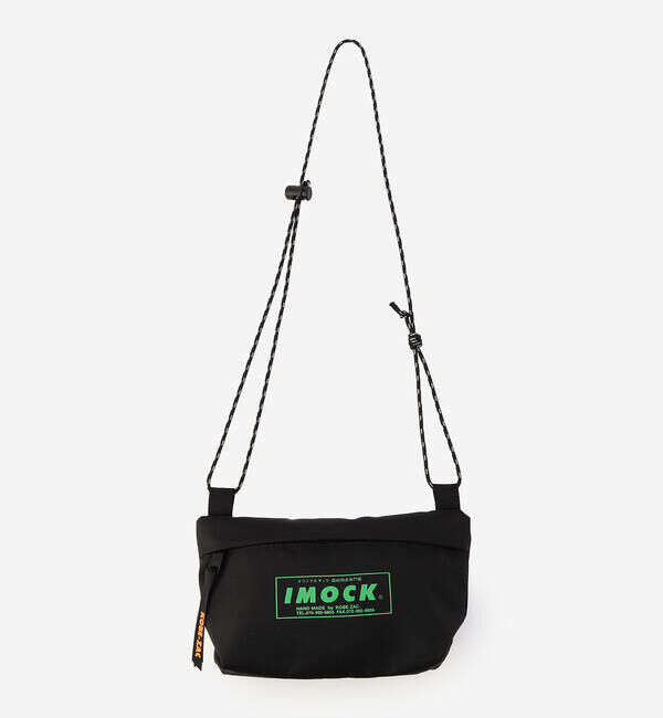  「神戸ザック | 〈別注〉IMOCK サコッシュ BLACK UNISEX」|ショルダー・メッセンジャー|