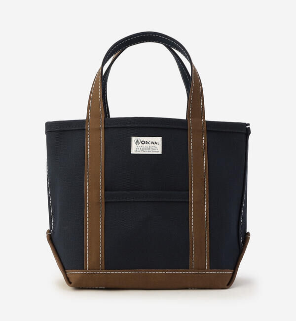 ORCIVAL「ORCIVAL | キャンバストートバッグ 小 UNISEX」|トートバッグ|NAVY系1