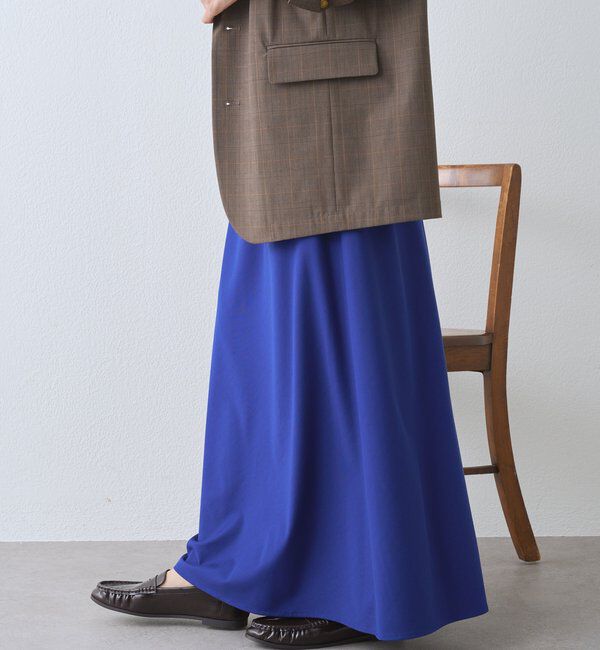  「【接触冷感/紫外線防止/セットアップ可/2サイズ展開】カットバイアススカート」|スカート|
