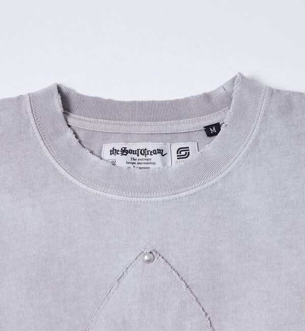  「【Sourcream】ユリ紋章貼り付けTEE」|Tシャツ・カットソー|