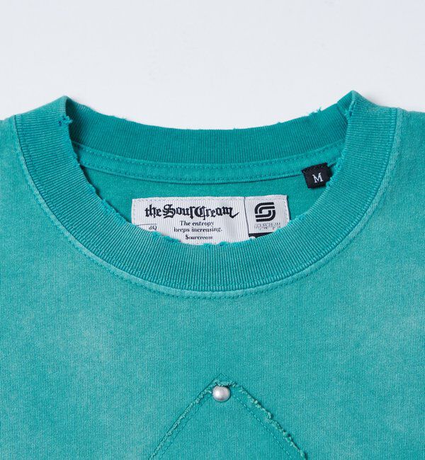  「【Sourcream】ユリ紋章貼り付けTEE」|Tシャツ・カットソー|