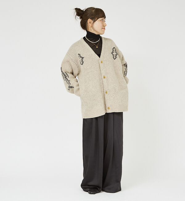 ABAHOUSE「【PENDLETON/ペンドルトン】Shetland Wool Cardigan」|ニット・セーター|