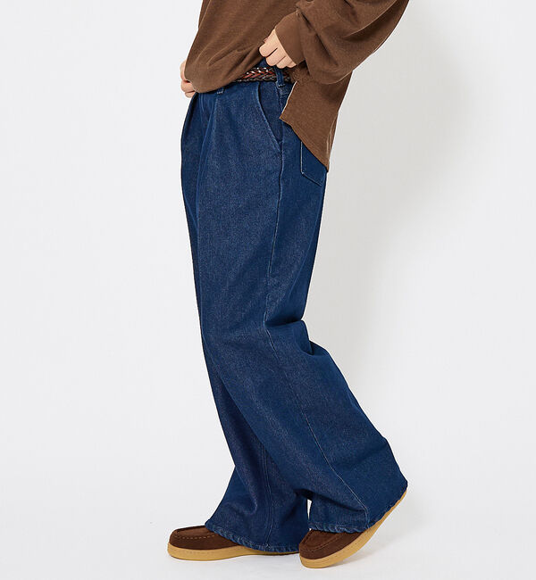 ABAHOUSE「【Wrangler/ラングラー】WRANCHER WIDE DENIM/ランチャ」|デニム|