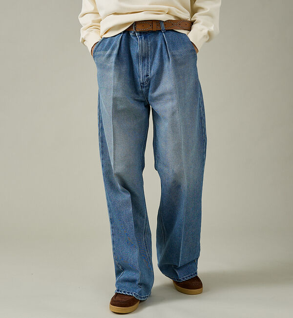 ABAHOUSE「【Wrangler/ラングラー】WRANCHER WIDE DENIM/ランチャ」|デニム|
