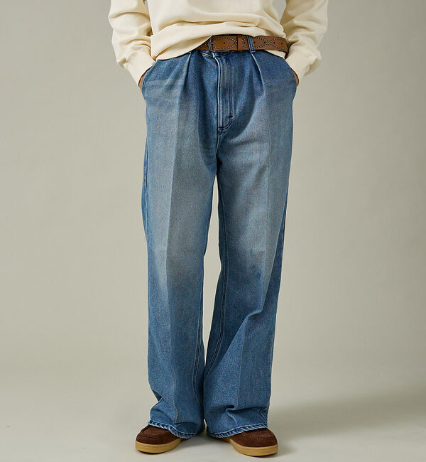 ABAHOUSE「【Wrangler/ラングラー】WRANCHER WIDE DENIM/ランチャ」|デニム|