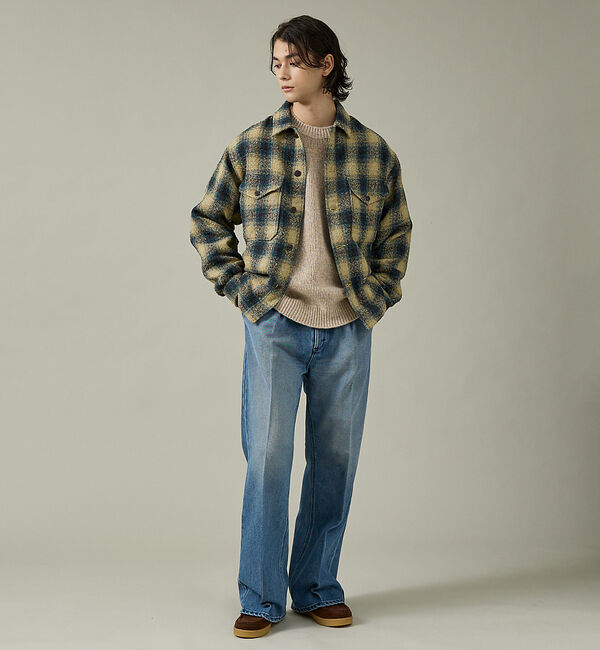 ABAHOUSE「【Wrangler/ラングラー】WRANCHER WIDE DENIM/ランチャ」|デニム|