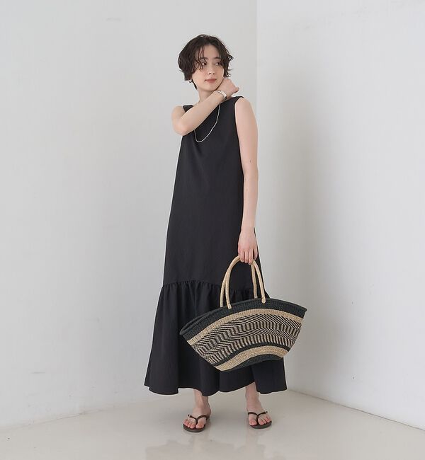 Rouge vif「【The Bagmati/ザ バグマティ】柄カゴバッグ」|かごバッグ|