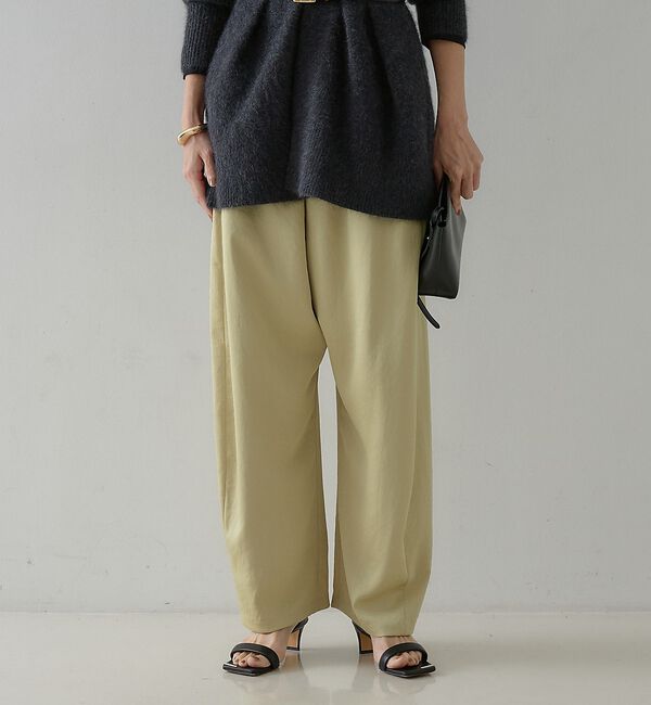 qualite「ジョーゼットサテンワイドパンツ【予約】」|その他|