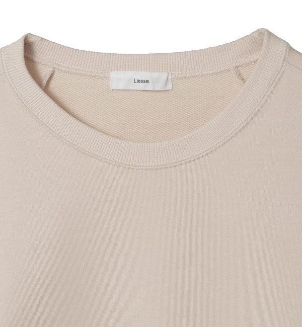 Liesse「シルケット裏毛プルオーバー」|Tシャツ・カットソー|